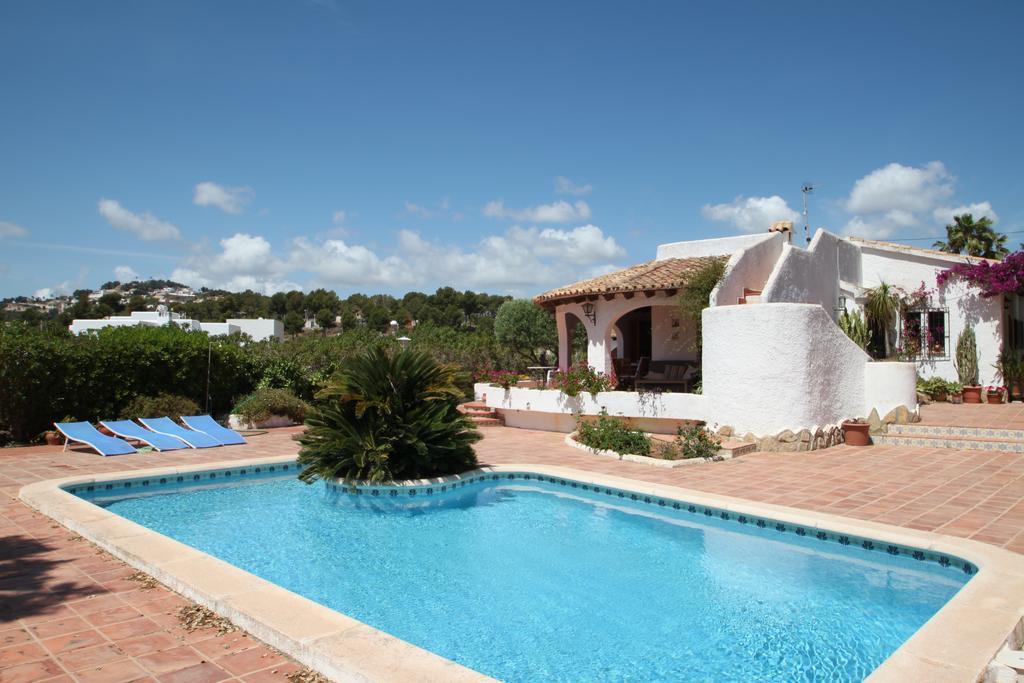El Barraco - Sea View Villa With Private Pool In 모라이라 객실 사진